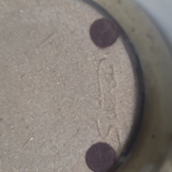 STUDIO POTTERY WHEAT PITCHER VASE SIGNED - Picture 7 of 7